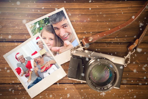 Samengestelde afbeelding van Kerstmis herinneringen — Stockfoto