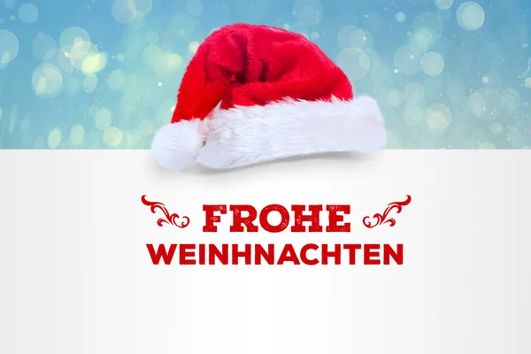 Composite image of frohe weinhnachten — Stock Photo, Image