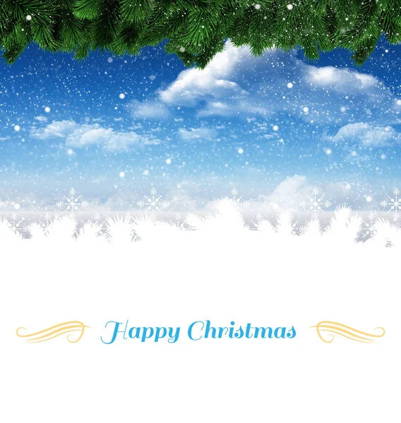 Christmas greeting card — Stock Photo, Image