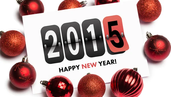 Σύνθετη εικόνα του Ευτυχισμένο το νέο έτος 2015 — Φωτογραφία Αρχείου