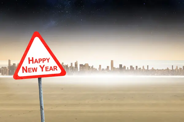 Composite image of happy new year — Stock Photo, Image