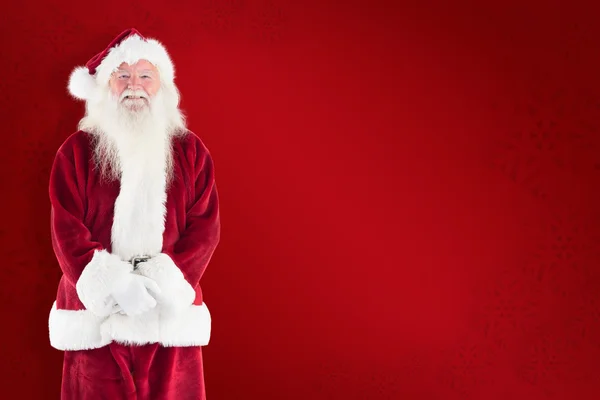 Jolly Babbo Natale sorridente — Foto Stock