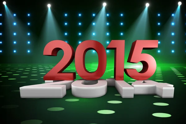 Immagine composita del 2014 e 2015 — Foto Stock