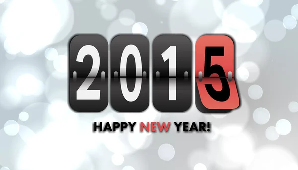 Composite image of happy new year 2015 — Stock Photo, Image