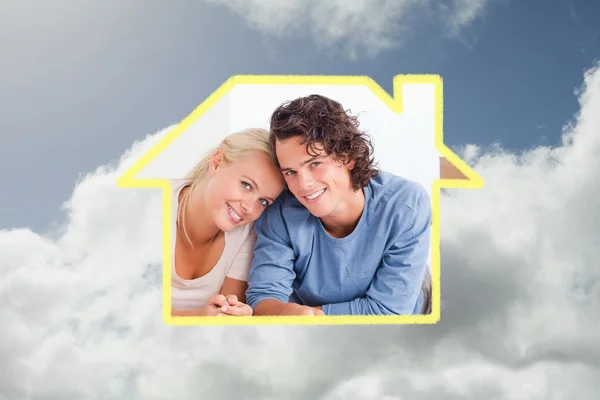 Couple organizing their future home — Stock Photo, Image