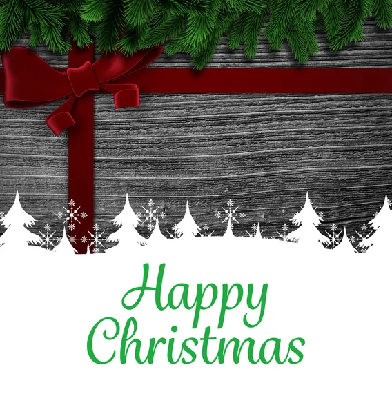 Složený obraz Veselé Vánoce — Stock fotografie
