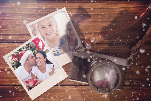 Composite image of christmas memories — Stock Photo, Image