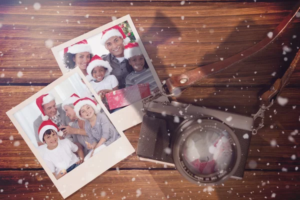 Composite image of christmas memories — Stock Photo, Image