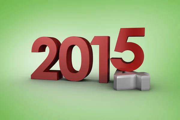 Immagine composita del 2014 e 2015 — Foto Stock