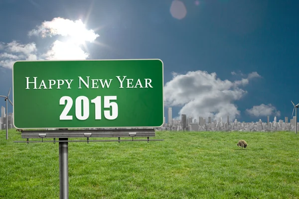 Composite image of 2015 in bold grey — Stock Photo, Image