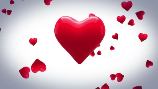 Digital animation of red heart — Stock Video © Wavebreakmedia #64753101