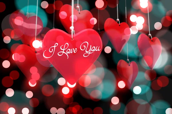 Composite image of i love you — Stock Photo, Image