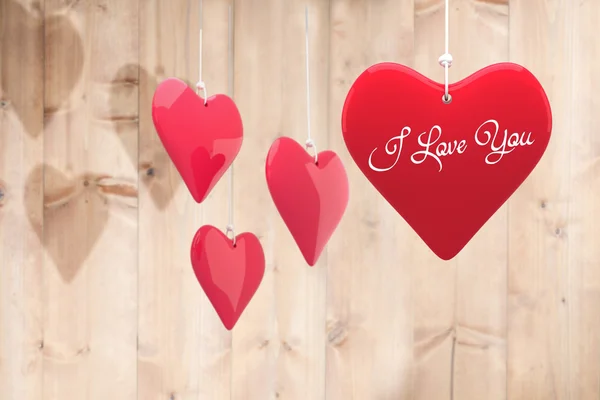 Composite image of i love you — Stock Photo, Image