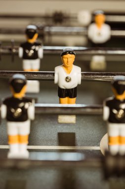 Close up of table football  clipart