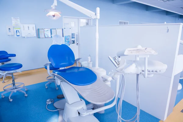 Närbild på en tandläkare stol — Stockfoto