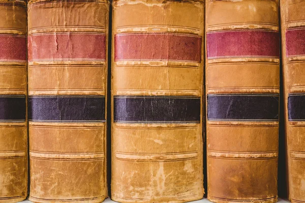 Sluiten van oude boeken — Stockfoto