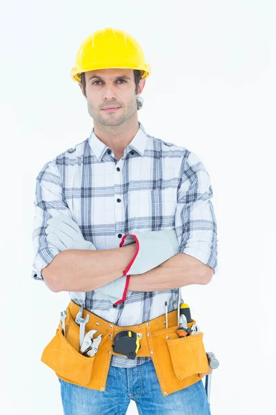 Technician with arms crossed — Stock Photo, Image