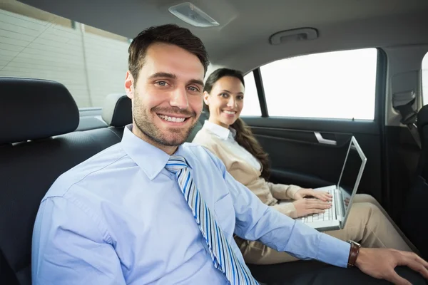 Young business team working together — Stock Photo, Image