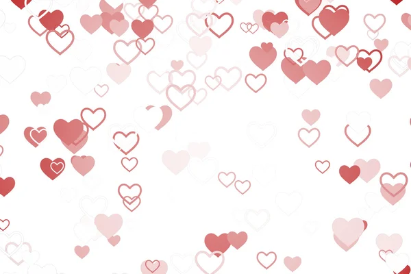 San Valentín corazones diseño fondo — Foto de Stock