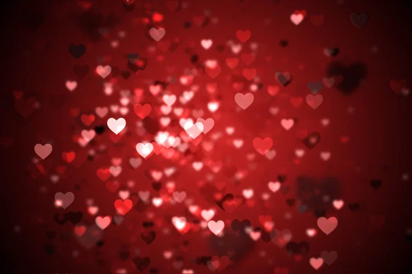 Valentines serca projekt — Zdjęcie stockowe