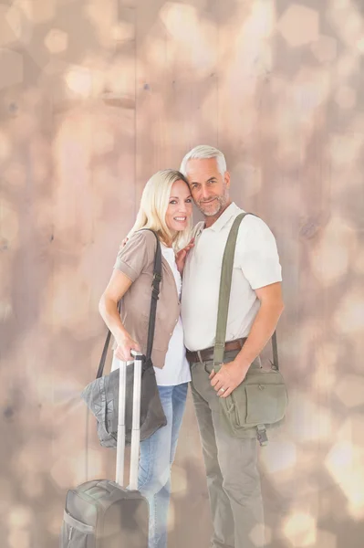 Couple ready to go on holiday — Stock Photo, Image