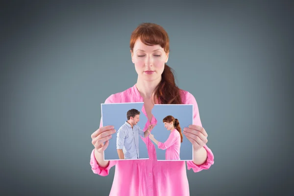 Couple arguing with each other — Stock Photo, Image