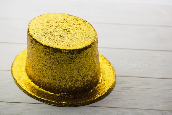 Gold party hat — Stock Photo, Image