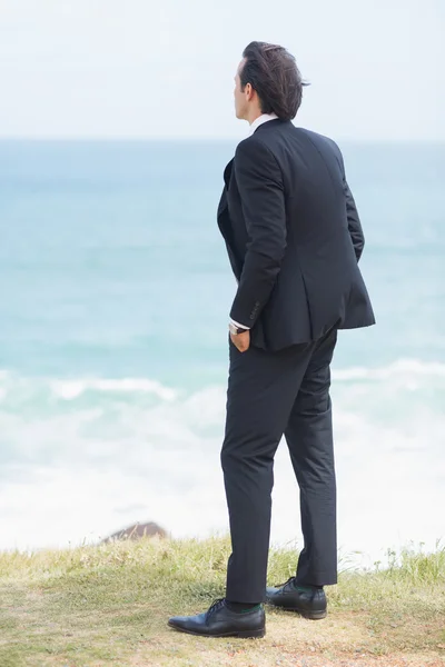 Businessman looking the view — Stock Photo, Image