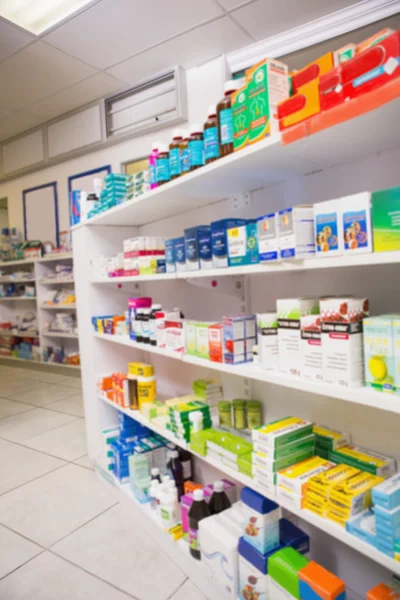 Cierre de estanterías de medicamentos —  Fotos de Stock