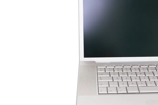 Laptop with blank screen — Stock Photo, Image