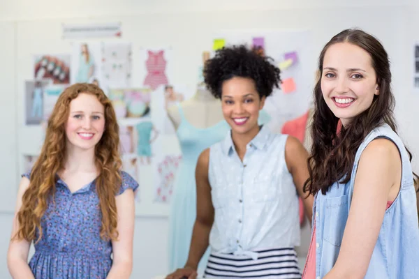 Attractive female fashion designers — Stock Photo, Image