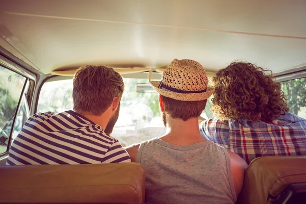 Hipster-Freunde auf Roadtrip — Stockfoto