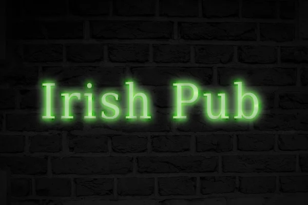 Imagen compuesta del signo del pub irlandés —  Fotos de Stock