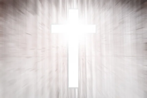 白い十字の合成画像 — ストック写真