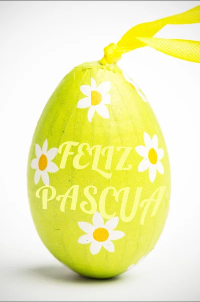 Feliz pasqua ellen húsvéti tojás — Stock Fotó