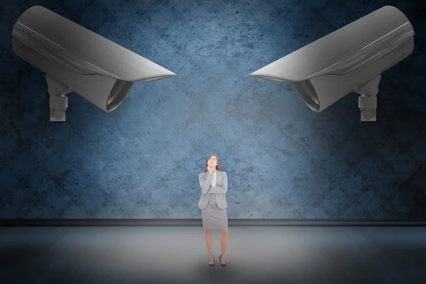 Thoughtful businesswoman — Stock Photo, Image