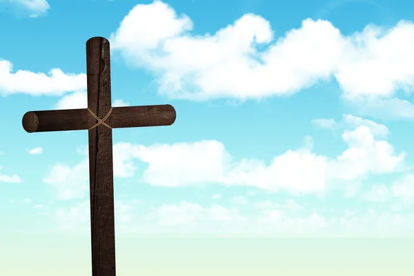 Cross against sky — Stock Photo, Image