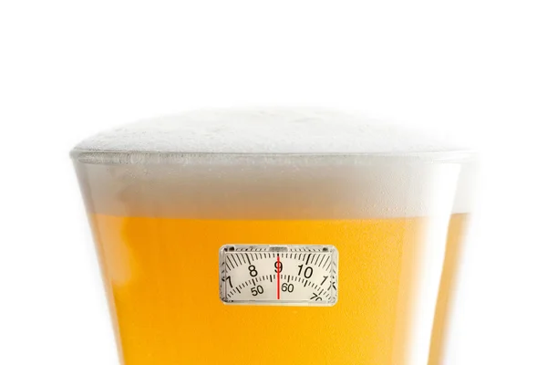 Composite image of weighing scales — Stock Photo, Image