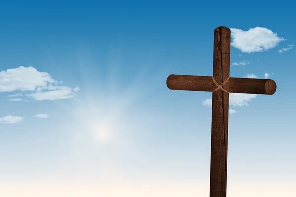 Cross against sky — Stock Photo, Image