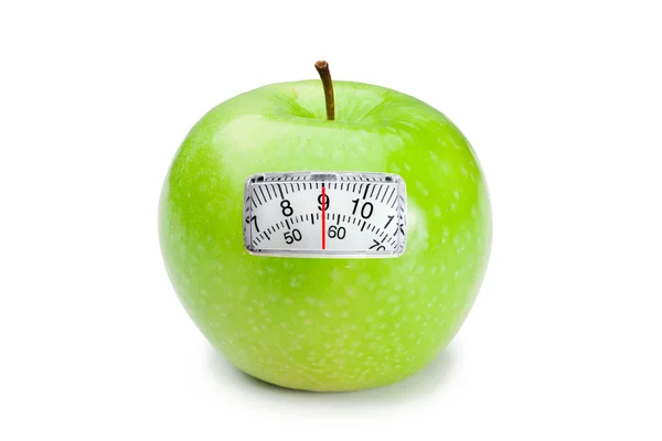 Imagem composta de balanças de pesagem — Fotografia de Stock