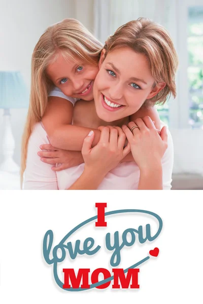 Composite image of mothers day greeting — Stock Photo, Image