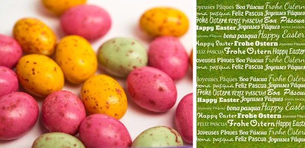 Buona Pasqua in diverse lingue — Foto Stock