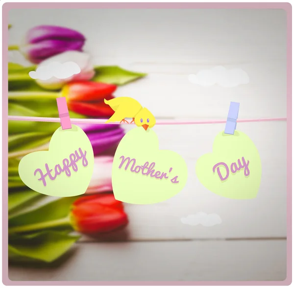 Mothers day greeting — Stock Photo, Image