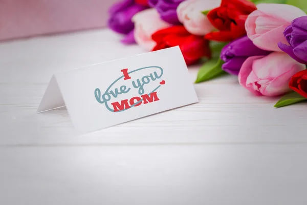 Mothers day greeting — Stock Photo, Image