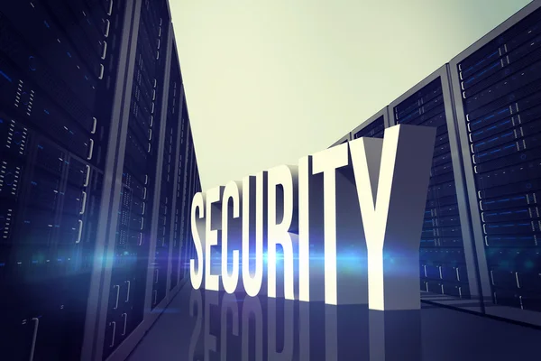 Composite image of security — Stock Photo, Image