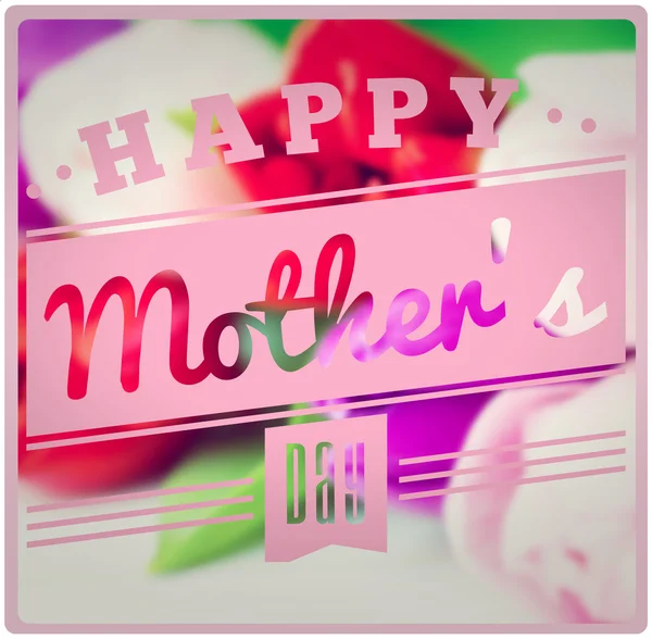 Mothers day greeting — Stock Photo, Image
