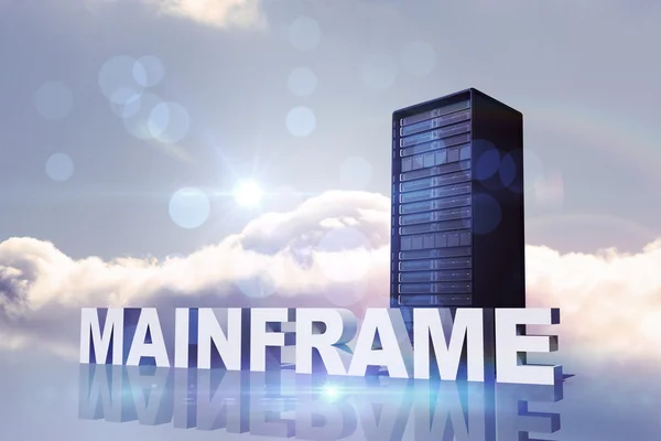 Composite image of mainframe — Stock Photo, Image