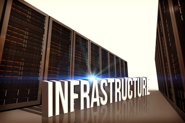 Composite image of infrastructure