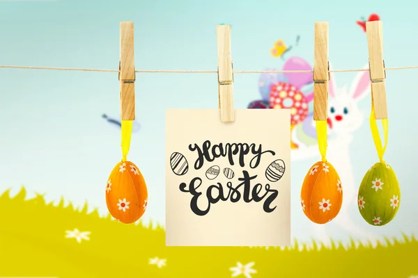 Happy easter groet — Stockfoto