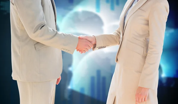 Business people shaking hands — Stock Photo, Image